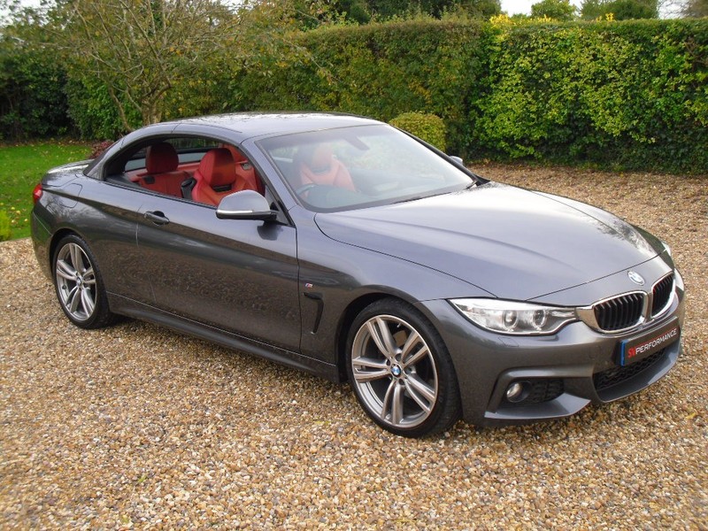 View BMW 4 SERIES 430d M Sport - Huge Spec - 8 Speed Auto - ULEZ Exempt - Pro Nav - Red Leathers - Air Scarf