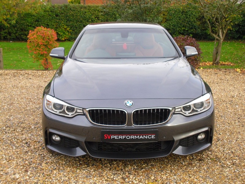 View BMW 4 SERIES 430d M Sport - Huge Spec - 8 Speed Auto - ULEZ Exempt - Pro Nav - Red Leathers - Air Scarf