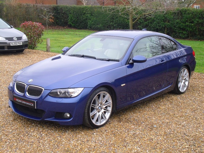 View BMW 3 SERIES 335d M Sport - Rare Le Mans Blue - Sat Nav - Xenons - High Beam Assist